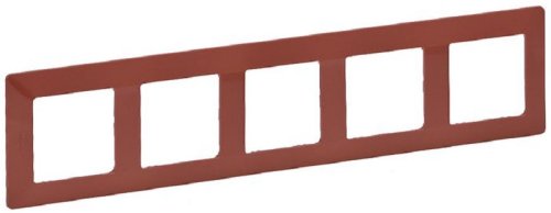 Рамка универсальная Legrand Valena Life 5-м. терракота фото Рамка универсальная Legrand Valena Life 5-м. терракота картинка